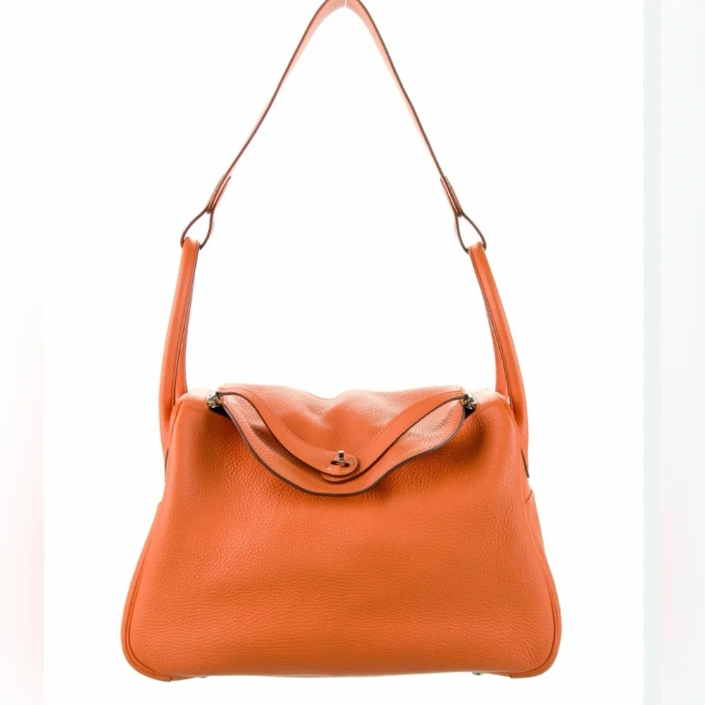 Hermès Lindy 34 in Signature Orange